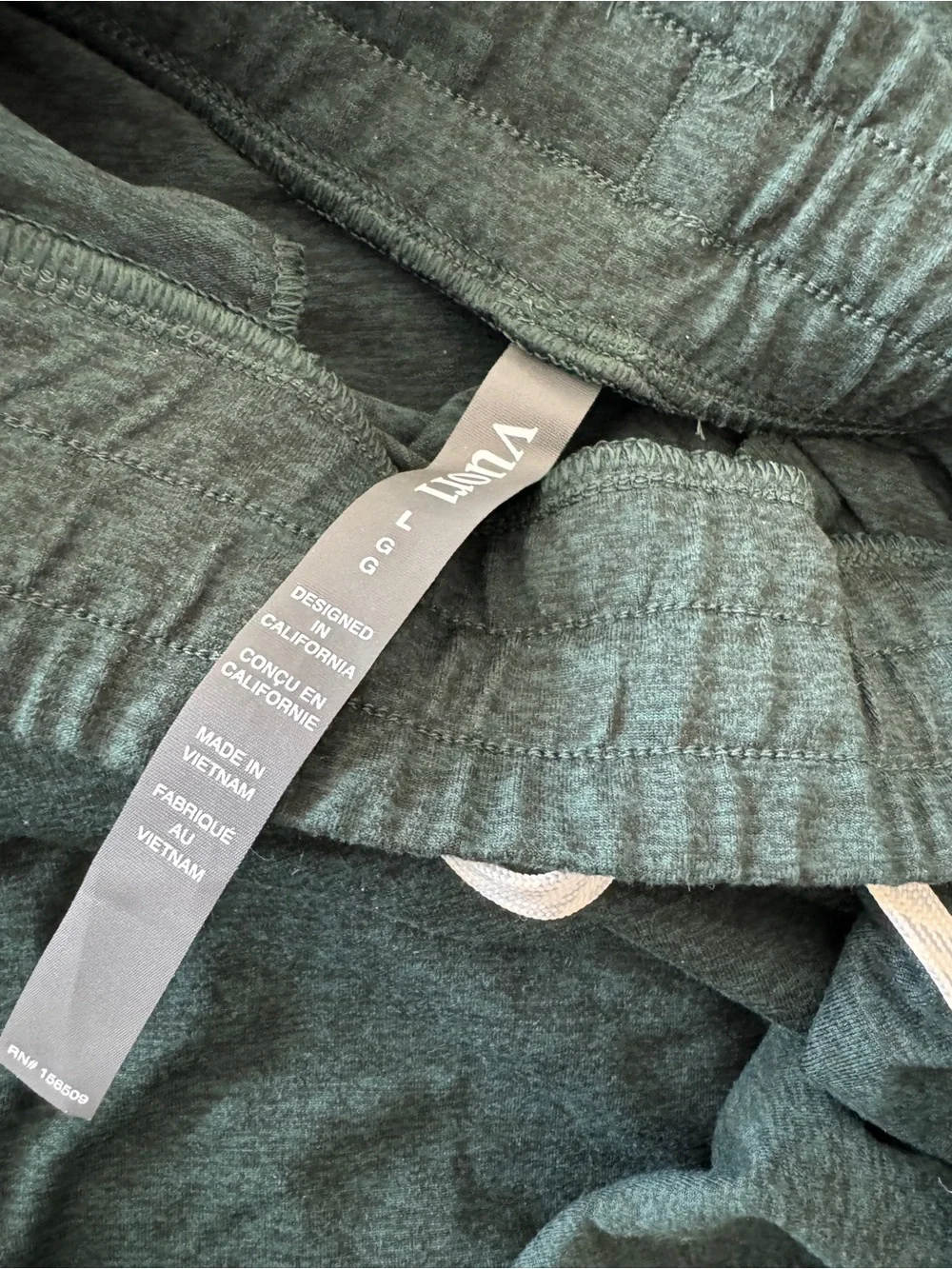 Vuori Women's Dark Green Zip-Up Hoodie & Pant Set Activewear Loungewear